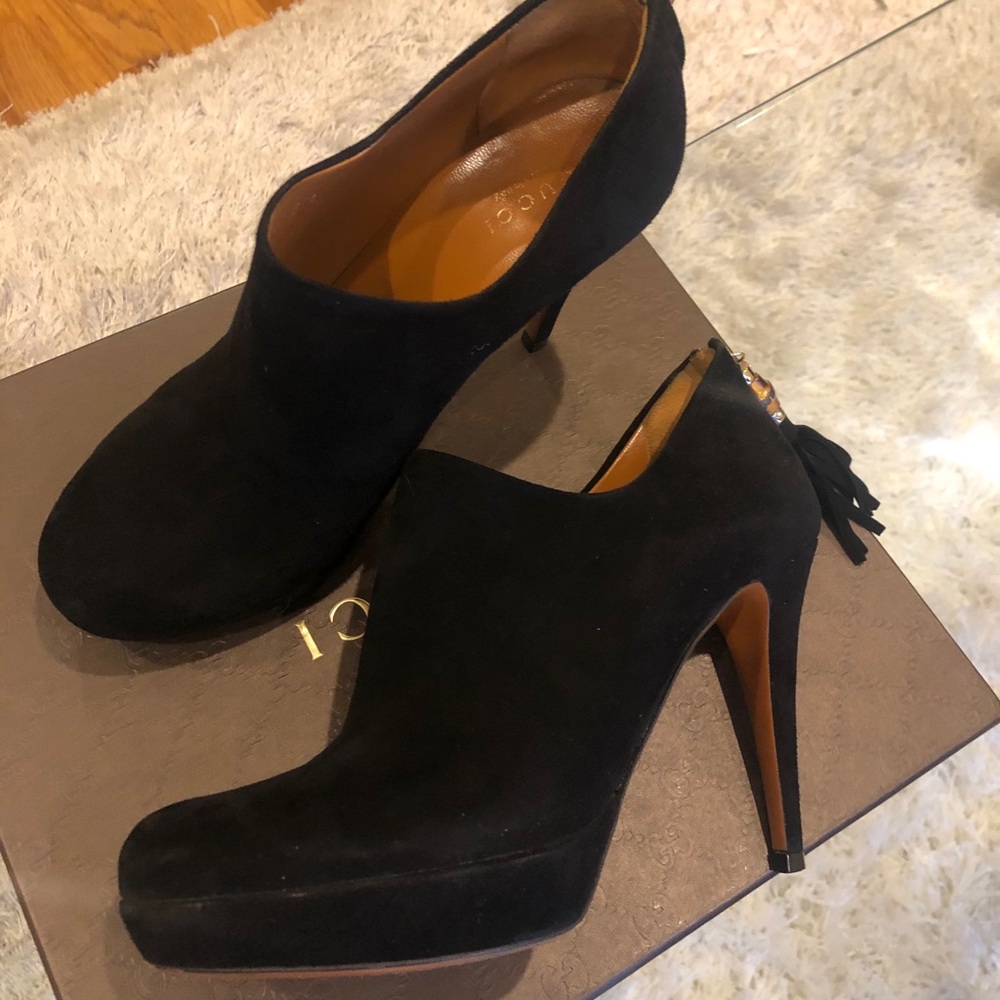 Gucci Bootie Black 37 - Picture 1 of 15